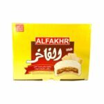بسكويت الفاخر شوكولا بيضاء 12 قطعة